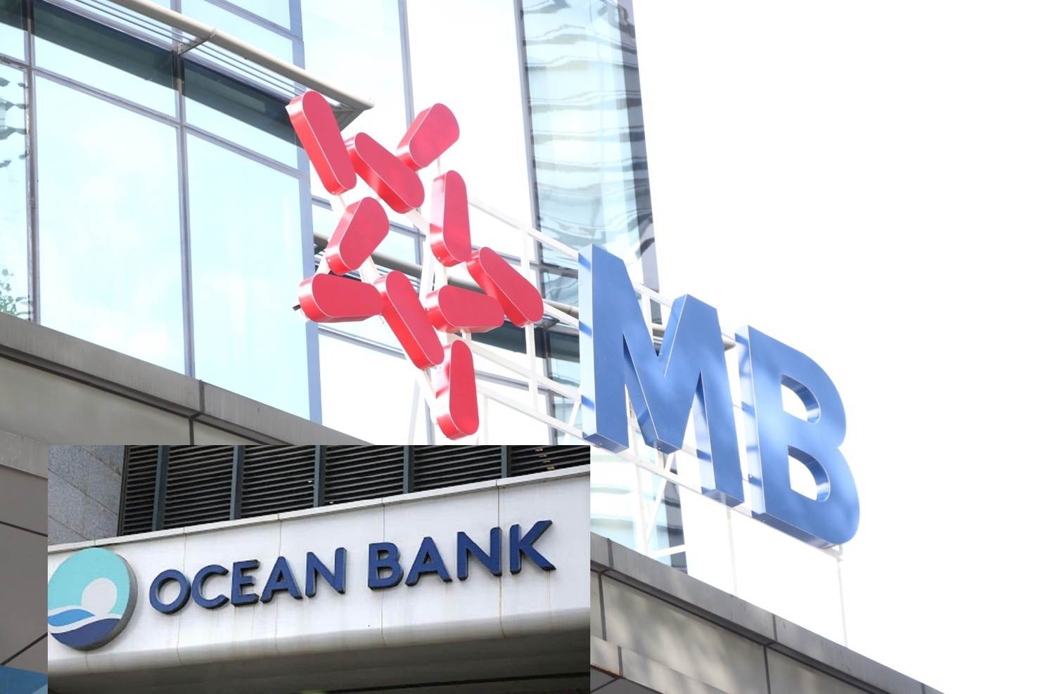 Thấy gì từ việc VCB và MBB nhận chuyển giao CBBank và OceanBank?