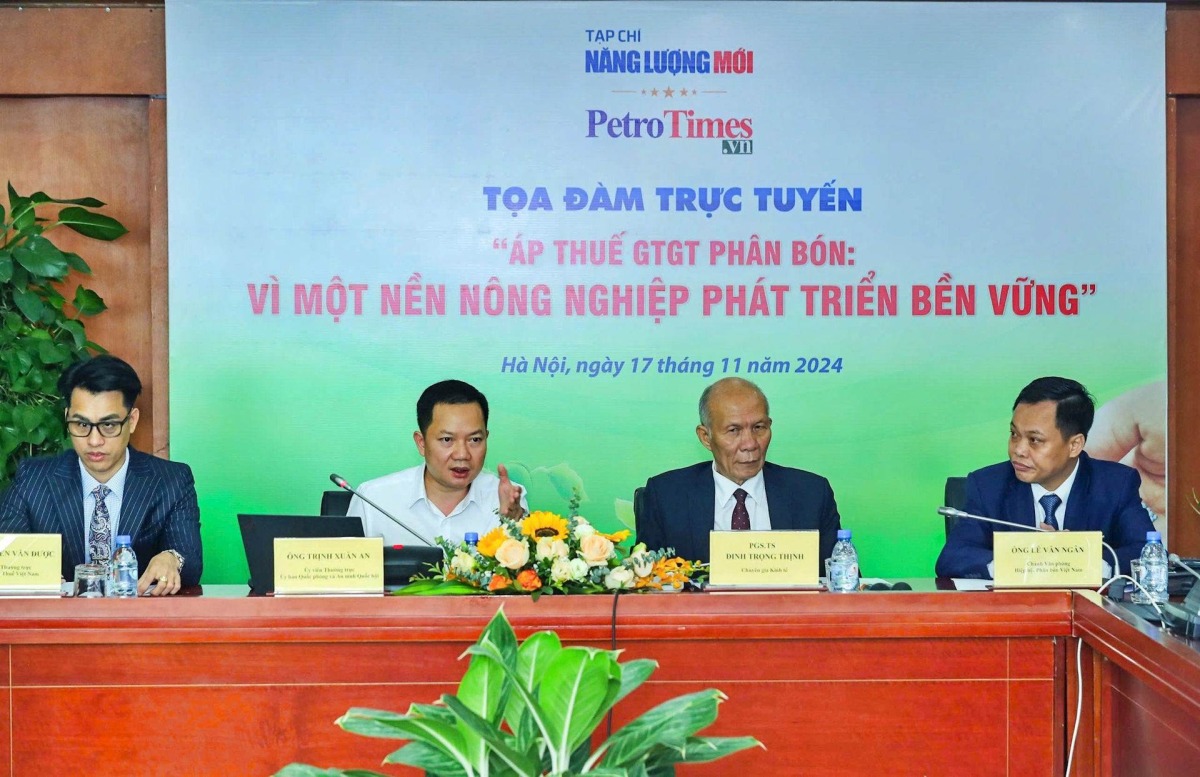 “Không có căn cứ để nói áp thuế Giá trị gia tăng 5% sẽ làm tăng giá phân bón”