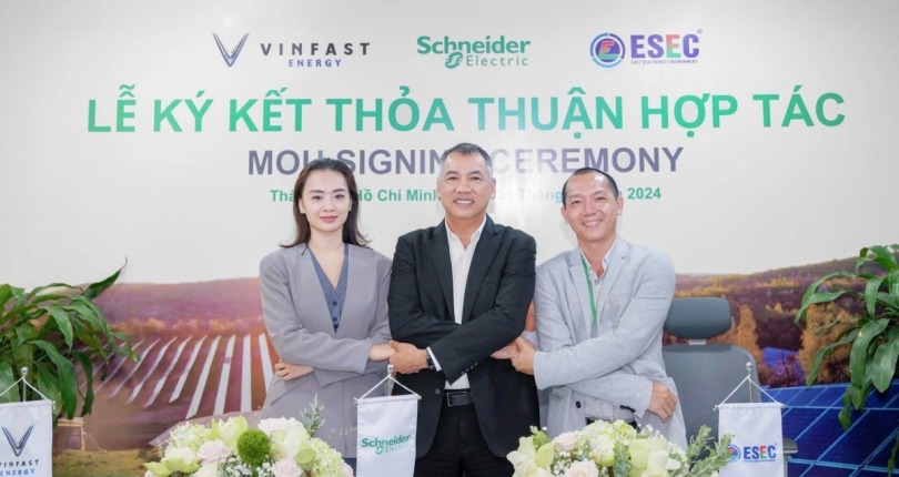 Công ty con của VinFast ký kết với 2 doanh nghiệp đầu ngành phát triển công nghệ pin lưu trữ năng lượng tại Việt Nam