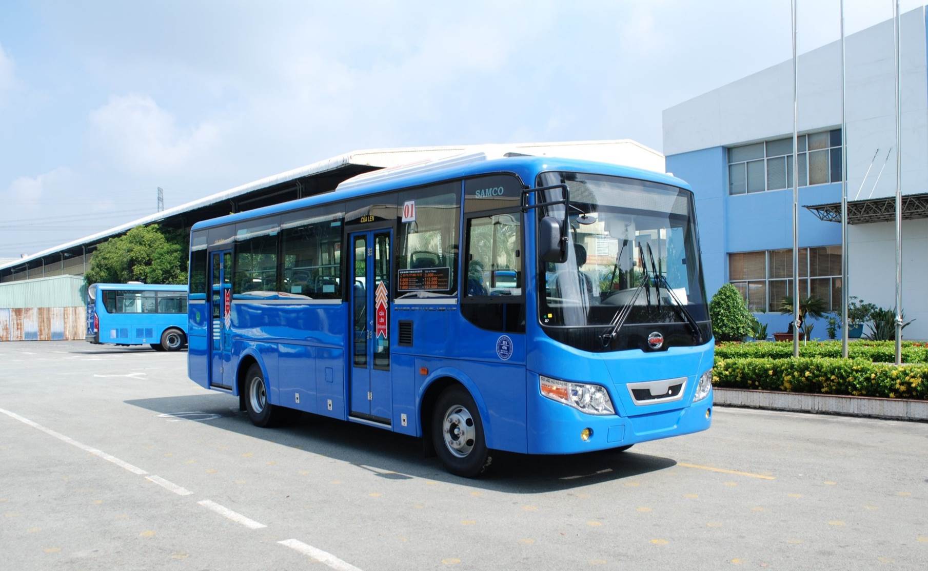 Samco sắp lắp ráp xe buýt điện, không cạnh tranh với xe điện VinBus