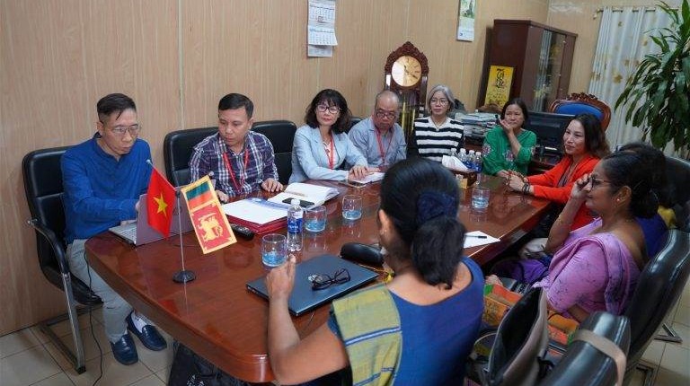 Trường Đại học Công nghiệp Dệt May Hà Nội ký thỏa thuận hợp tác với trường Đại học Công nghệ, Đại học Moratuwa, Sri Lanka