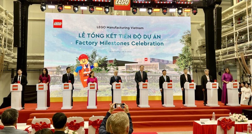 LEGO Việt Nam hoàn thành 90% các hạng mục xây dựng và lắp đặt