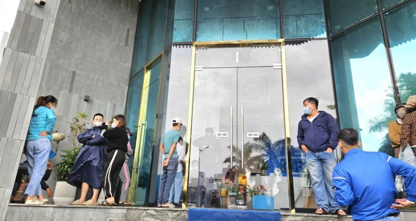 Khách hàng vây trụ sở đòi tiền: Hệ thống giao dịch GFDI tê liệt