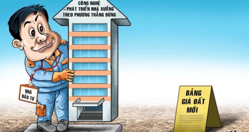 Giá đất tăng, nhà đầu tư thuê đất tính sao?