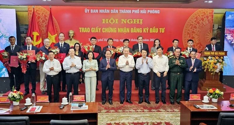 Thêm 1,8 tỷ USD vốn FDI đầu tư vào Hải Phòng