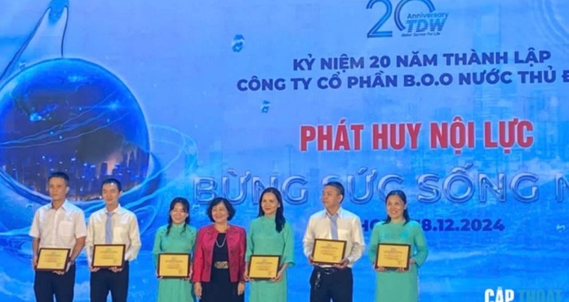 Công ty CP B.O.O Nước Thủ Đức kỷ niệm 20 năm thành lập