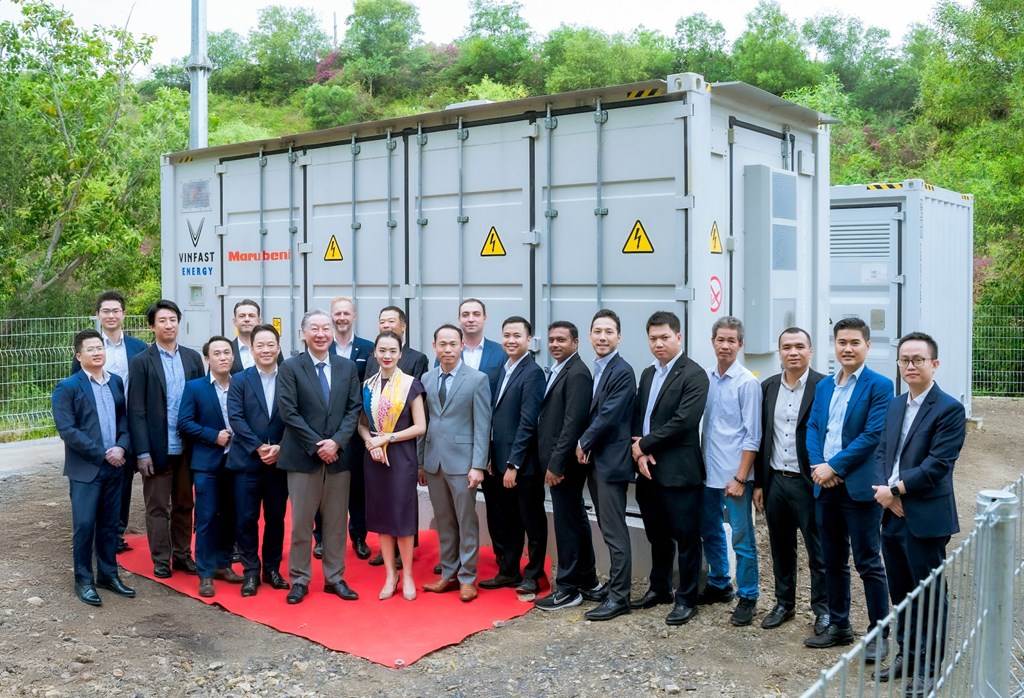 VinFast Energy, Marubeni và Vinpearl khánh thành dự án pin lưu trữ năng lượng