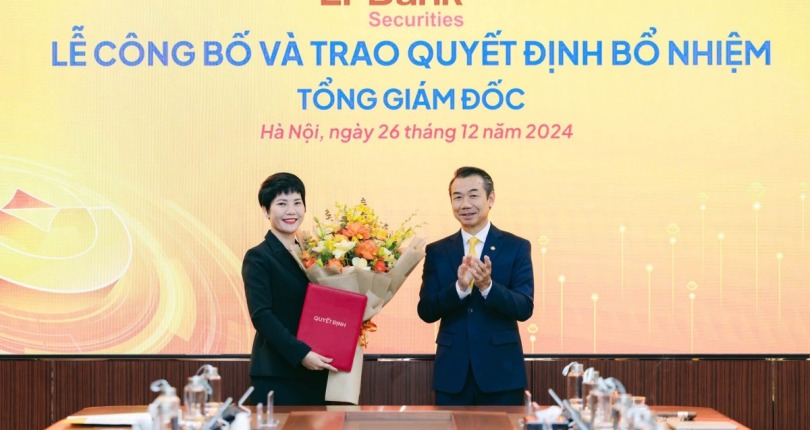 Chứng khoán LPBS có tổng giám đốc mới