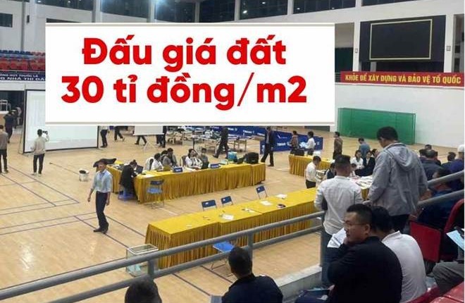 Sóc Sơn bất ngờ hoãn đấu giá 36 lô đất liên quan vụ trả giá 30 tỉ đồng/m2