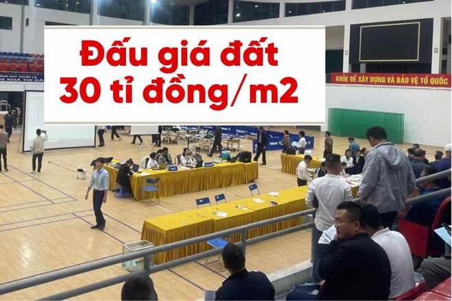 Sóc Sơn bất ngờ hoãn đấu giá 36 lô đất liên quan vụ trả giá 30 tỉ đồng/m2