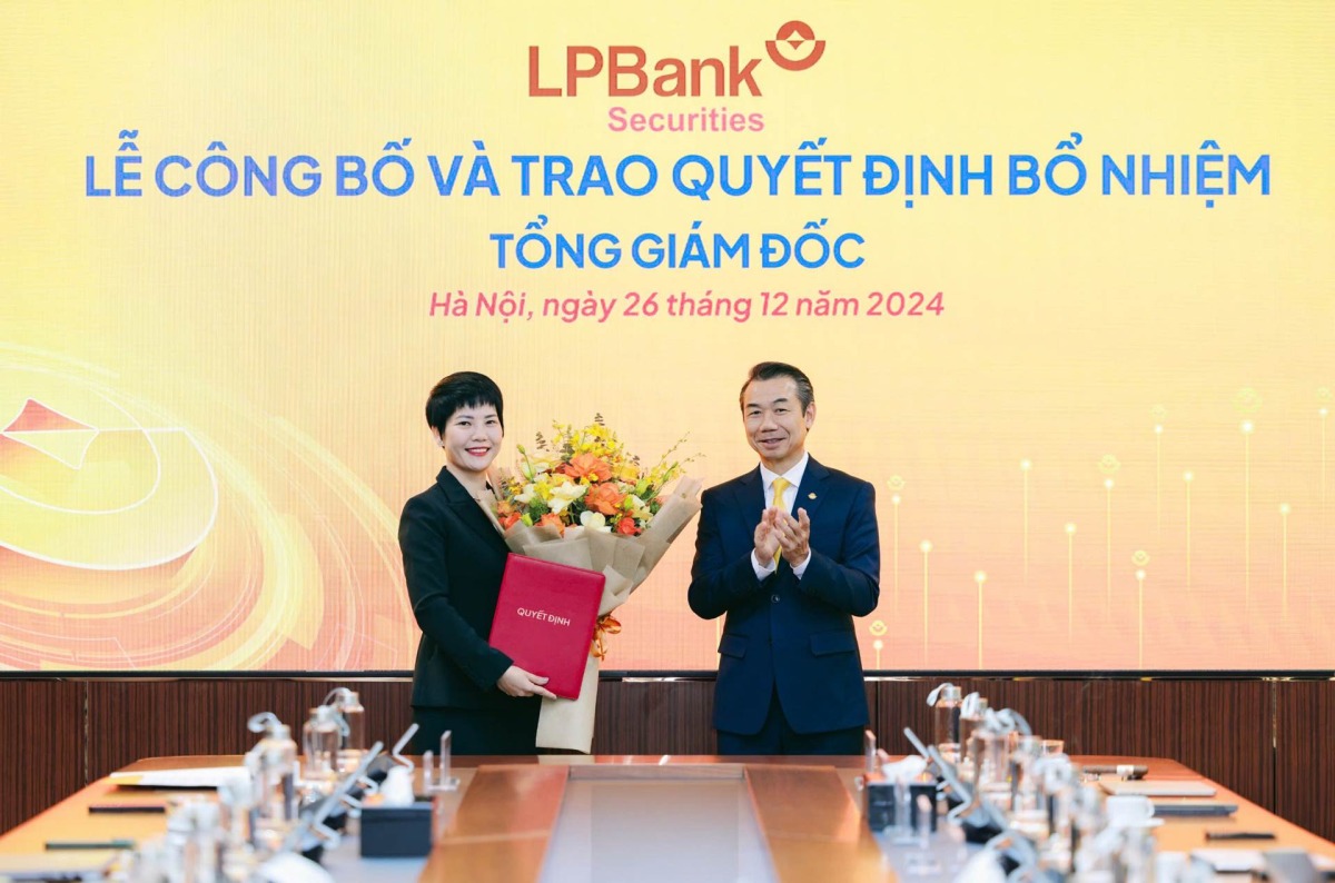 Bà Vũ Ngọc Anh làm Tổng giám đốc LPBS