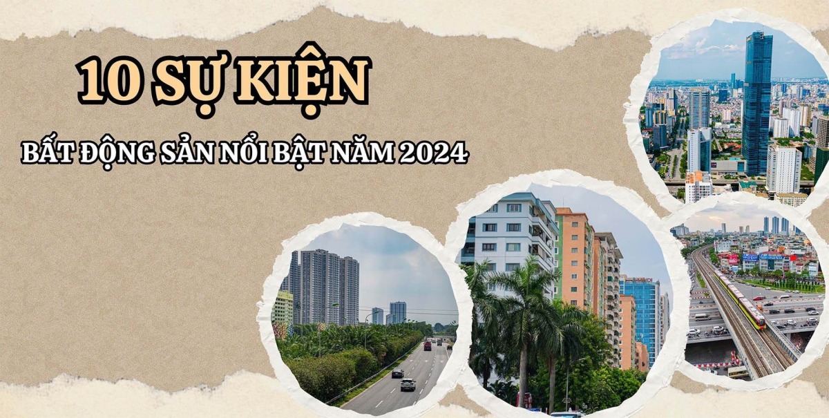 Nhìn lại thị trường bất động sản 2024: Điểm nóng gọi tên Hà Nội, “cơn sốt” từ chung cư đến đất đấu giá; đất nông nghiệp bước sang trang mới…