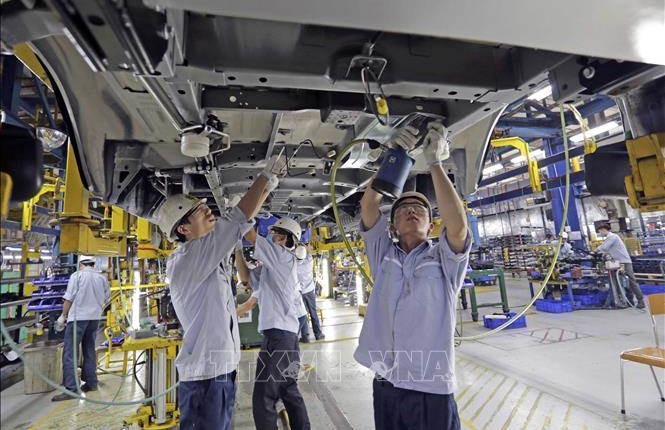 Tháng 11, sản xuất công nghiệp của cả nước tiếp tục xu hướng tích cực