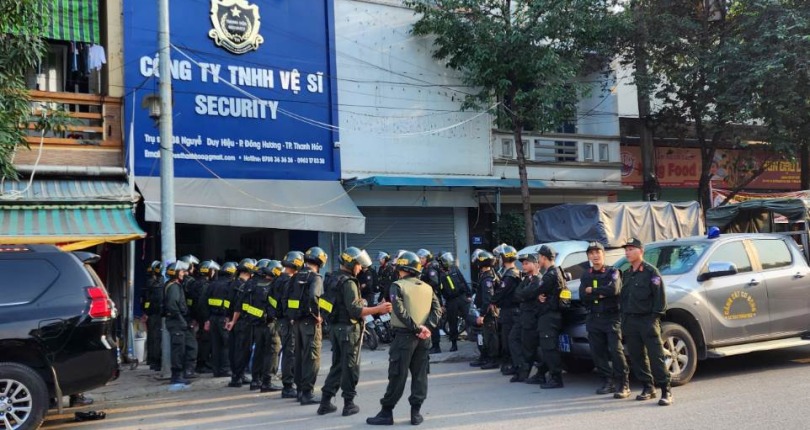 Vụ vệ sĩ “dẹp đường” cho đám cưới: Thu hồi giấy chứng nhận của công ty vệ sĩ