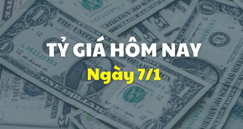 Tỷ giá hôm nay 7/1: Giá USD và NDT đồng loạt giảm