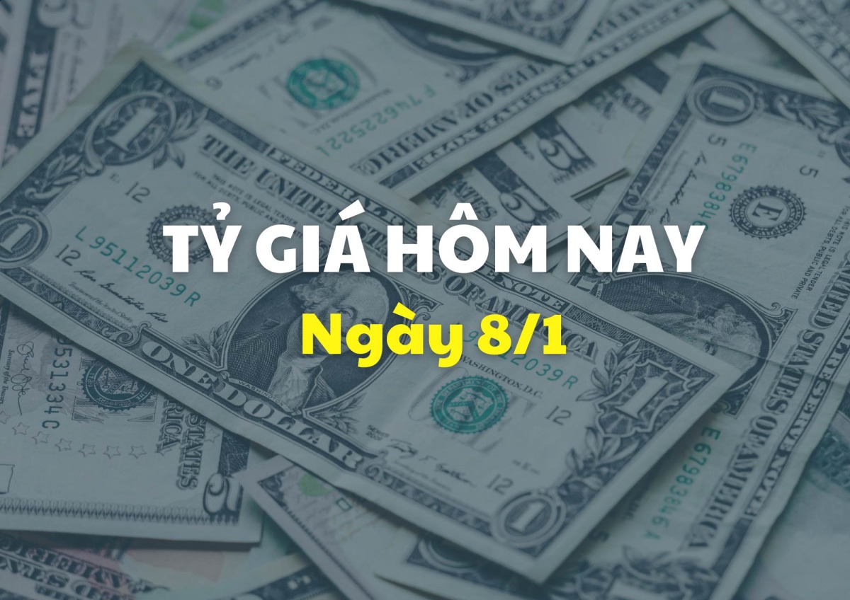 Tỷ giá hôm nay 8/1: Ngân hàng giảm mạnh giá USD mua vào