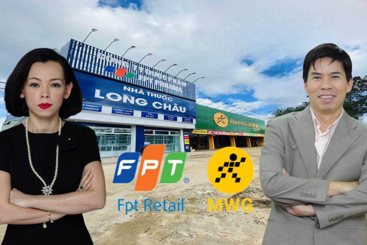Nhà thuốc Long Châu, Bách Hóa Xanh cùng vượt mốc 2.000 cửa hàng trên toàn quốc, FPT Retail và Thế giới di động đã tới ngày hái quả?