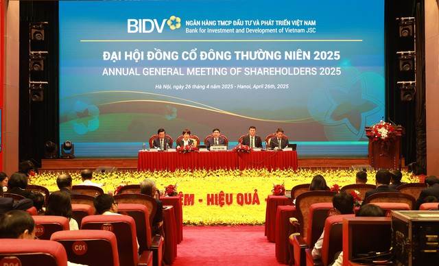 Chủ tịch Phan Đức Tú: Thuế quan của Mỹ ảnh hưởng đến 300.000 tỷ đồng dư nợ tín dụng của BIDV