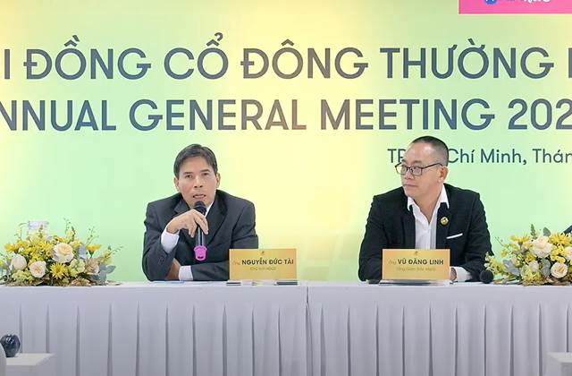 Cổ đông hỏi sao chưa tập trung phát triển TopCare, chủ tịch Nguyễn Đức Tài nói: Nhà nhiều con đứa nào học giỏi mới cho đi du học