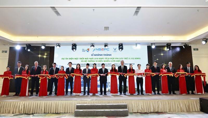 VinFast Energy vận hành hệ thống điện mặt trời mái nhà tại Điện Nghi Sơn 2