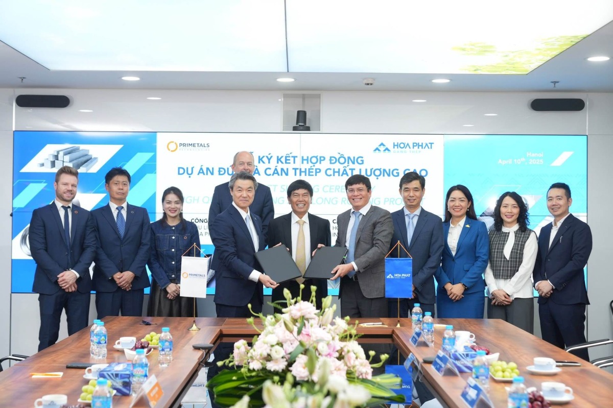 HPG: Tỷ phú Trần Đình Long chuẩn bị lắp dây chuyền làm thép đường ray, tanh lốp ô tô… công suất 500.000 tấn/năm