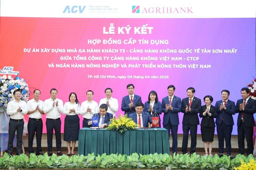 Agribank và ACV ký kết hợp đồng cấp tín dụng triển khai dự án trọng điểm quốc gia