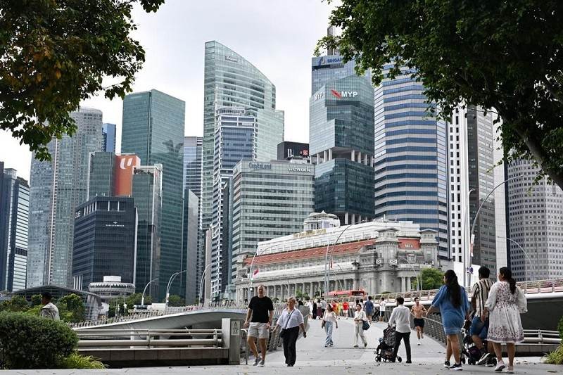 Singapore hạ dự báo tăng trưởng GDP năm 2025 xuống mức 0-2%