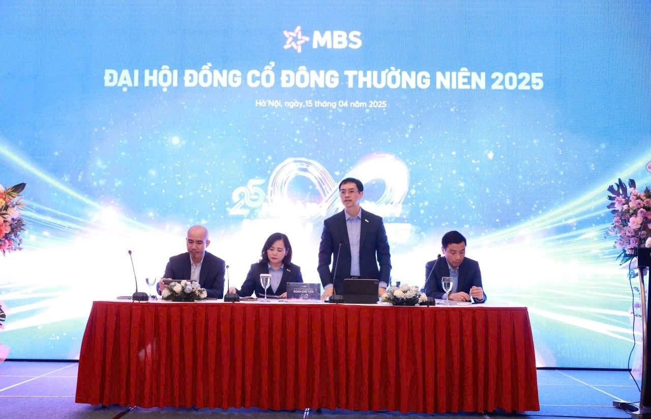 MBS: ĐHĐCĐ MBS – Mục tiêu lợi nhuận cao kỷ lục, kế hoạch tăng vốn điều lệ lên gần 6.700 tỷ đồng