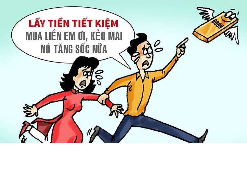 NÓNG: Chiều 16/4, giá vàng trong nước lại vọt lên sát mốc 115 triệu đồng/lượng