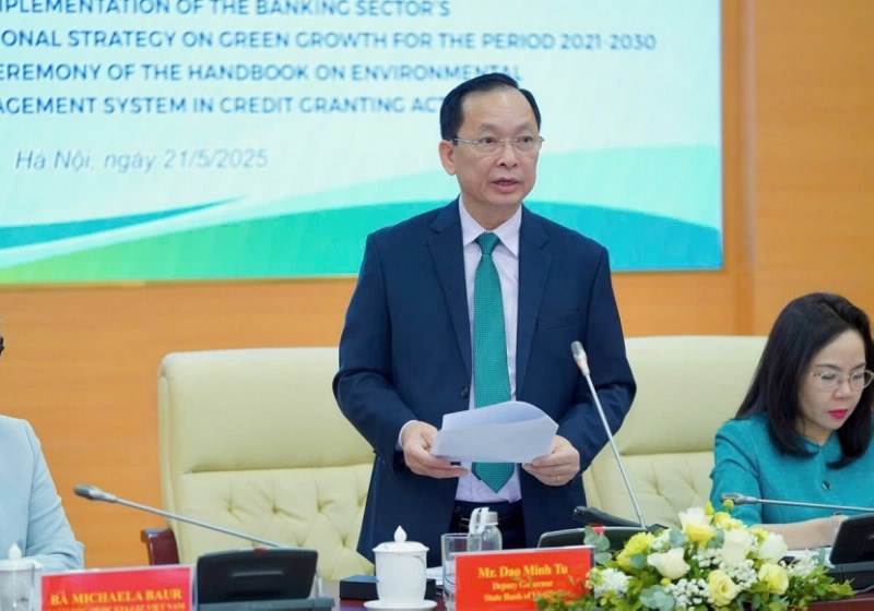 Ngân hàng Nhà nước công bố công cụ hỗ trợ phát triển tín dụng xanh