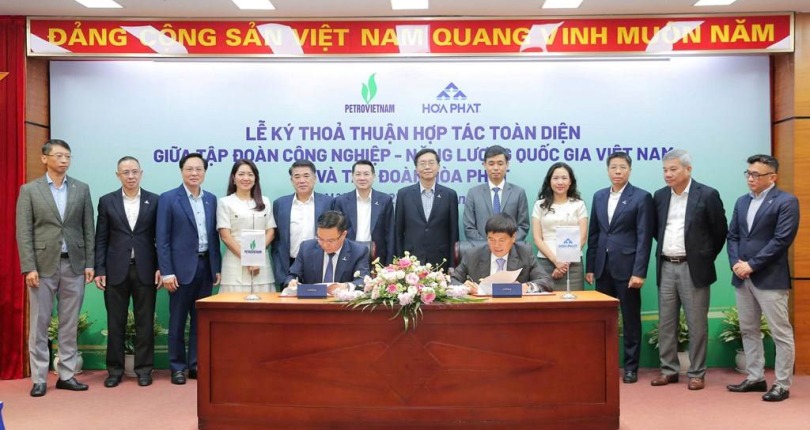 Hòa Phát và Petrovietnam ký thỏa thuận hợp tác toàn diện