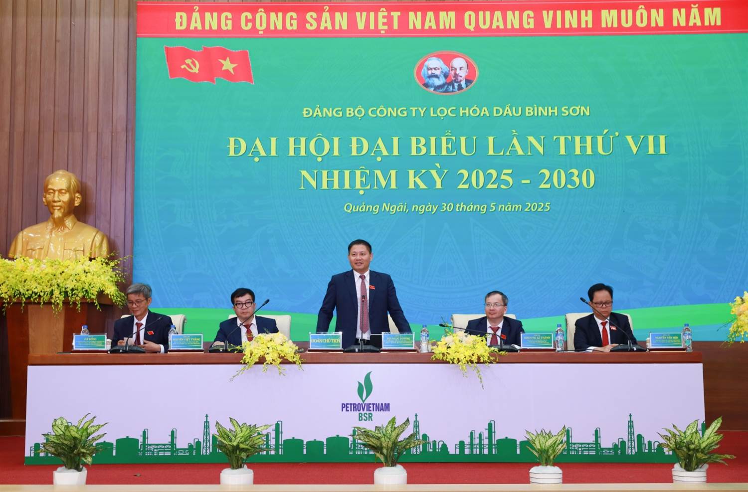 Đại hội Đảng bộ BSR nhiệm kỳ 2025 – 2030: Phát triển bền vững, tiếp tục dẫn dắt ngành lọc hóa dầu Việt Nam