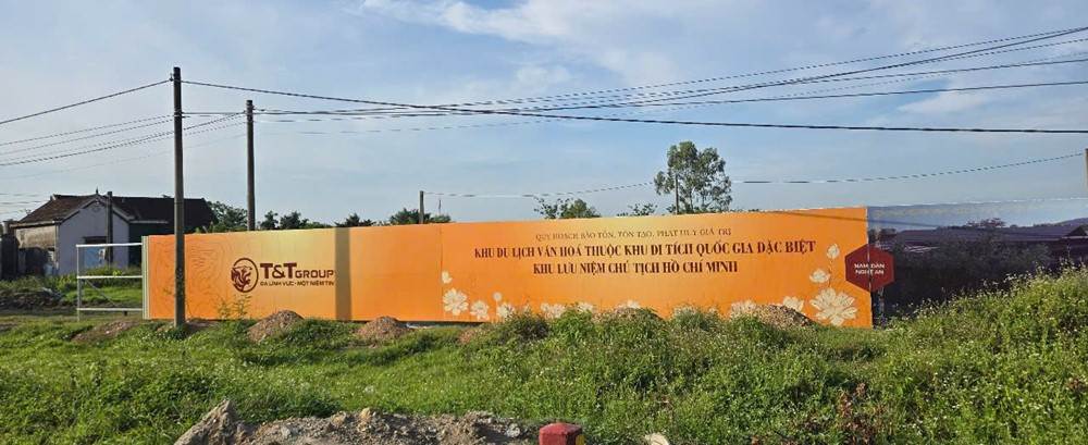 Tập đoàn T&T nhà bầu Hiển rục rịch khởi động Dự án Khu du lịch Văn hóa tại Nam Đàn, Nghệ An