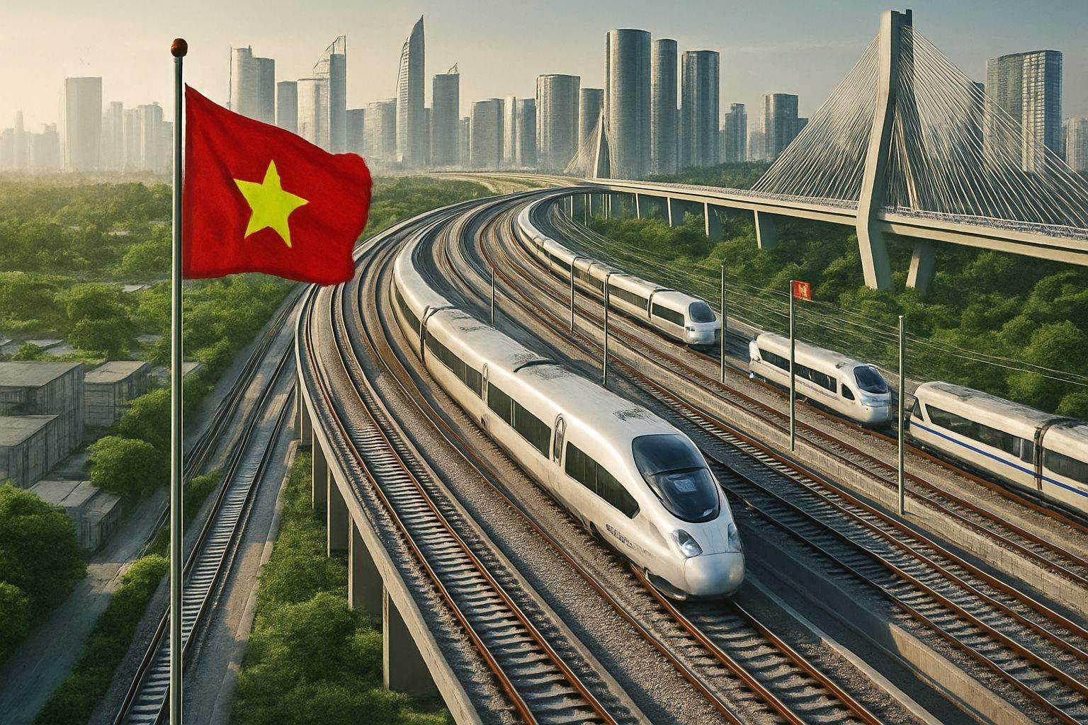 Một địa phương vừa giao nhiệm vụ triển khai dự án ‘siêu dự án’ đường sắt cao tốc trị giá 67 tỷ USD