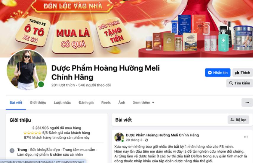 Dược phẩm Hoàng Hường Meli chính hãng, Ngân 98, Ngân Collagen, bị nhắc tên