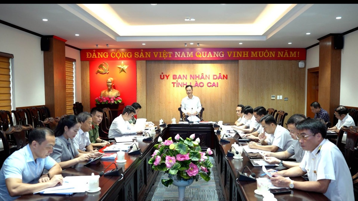 Họp bàn Kế hoạch tổng thể tổ chức Hội chợ Thương mại Quốc tế Việt – Trung (Lào Cai) lần thứ 25