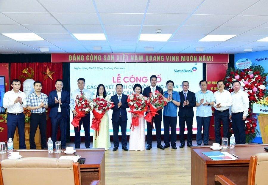 CTG: VietinBank bổ nhiệm nhân sự cấp cao và tái cấu trúc hệ thống