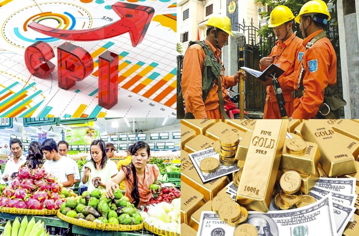 [Infographic] Giá tiêu dùng tăng nhẹ, lạm phát cơ bản ổn định