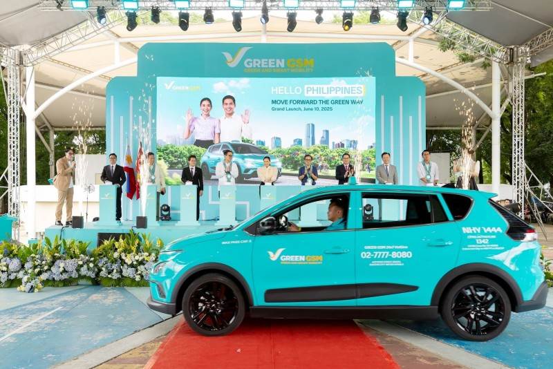 GSM ra mắt thương hiệu taxi điện tại Philippines