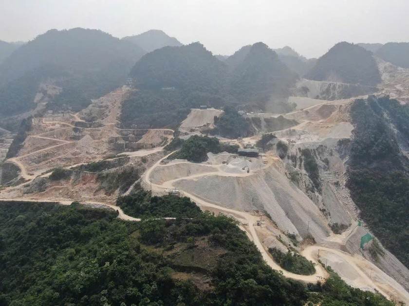 3 công ty khai thác, chế biến đá ở huyện Lục Yên bị xử phạt 1,2 tỷ đồng