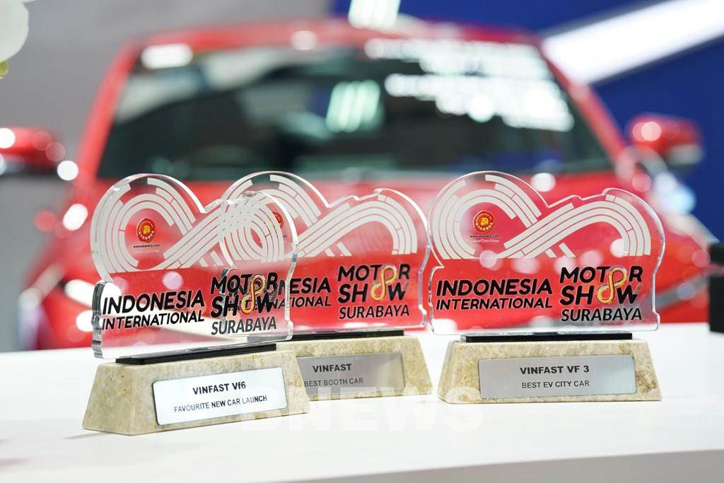 VinFast giành 4 giải thưởng danh giá tại Triển lãm Ô tô Quốc tế Indonesia 2025