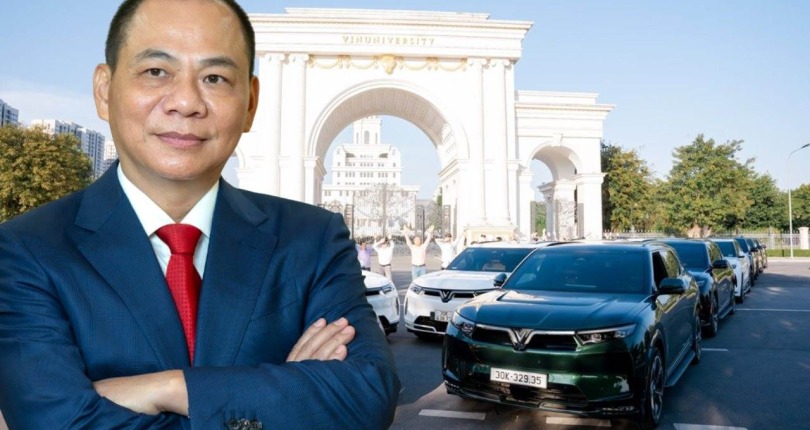 77% giảng viên và nhân viên tại ĐH của tỷ phú Phạm Nhật Vượng đi xe điện: Mục tiêu đạt 100% trong 2 năm nữa