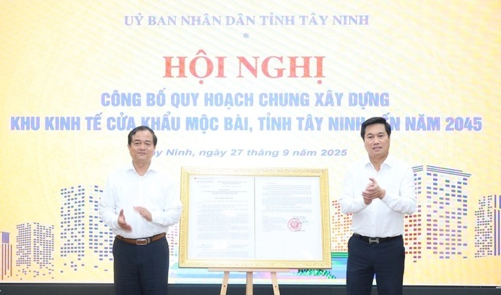 TÂY NINH CÔNG BỐ QUY HOẠCH KHU KINH TẾ CỬA KHẨU MỘC BÀI