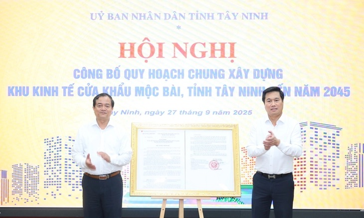 TÂY NINH CÔNG BỐ QUY HOẠCH KHU KINH TẾ CỬA KHẨU MỘC BÀI